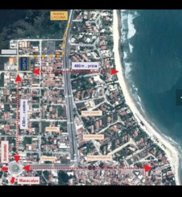 Апартаменты Manguezal Flat 20 Порту-де-Галиньяш Экстерьер фото